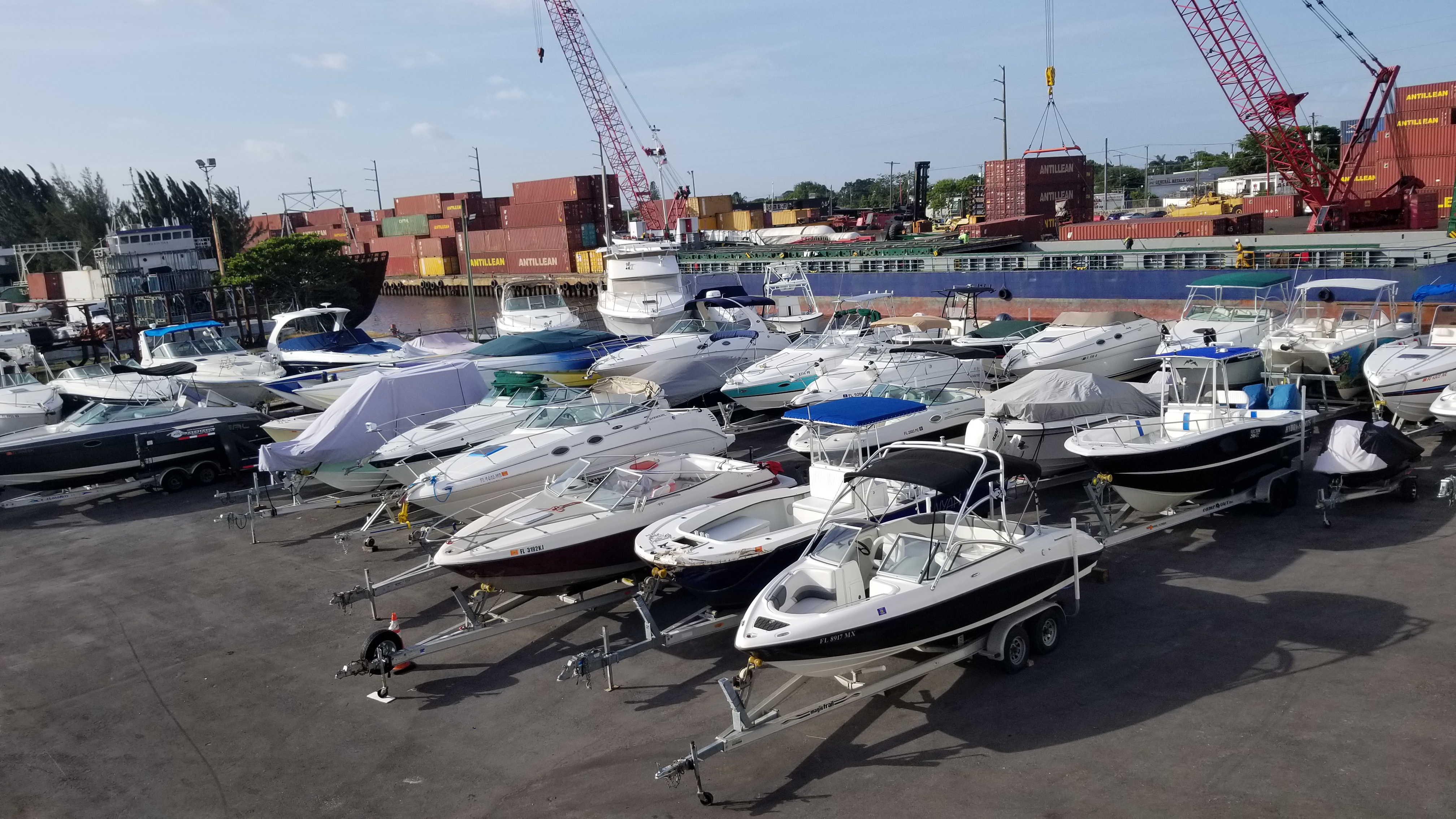 Outdoor Boat Storage
